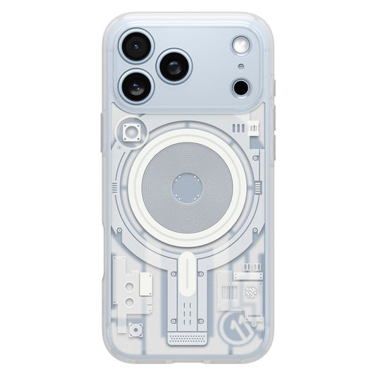 MagSafe-hoesje voor Apple iPhone 18 Pro Max / 17 Pro Max, Spigen, C11 Ultra Hybrid MagFit Element, wit ACS12307