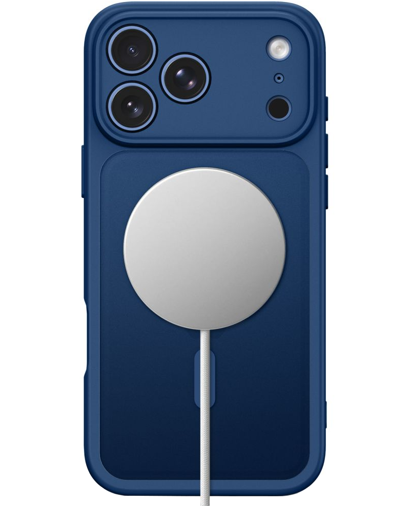 MagSafe-hoesje voor Apple iPhone 18 Pro Max / 17 Pro Max, Tech-Protect, BasicMag, Mat Marineblauw