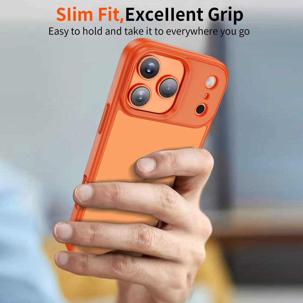 Hoes voor Apple iPhone 17 Pro, Tech-Protect, Magmat, Mat Oranje