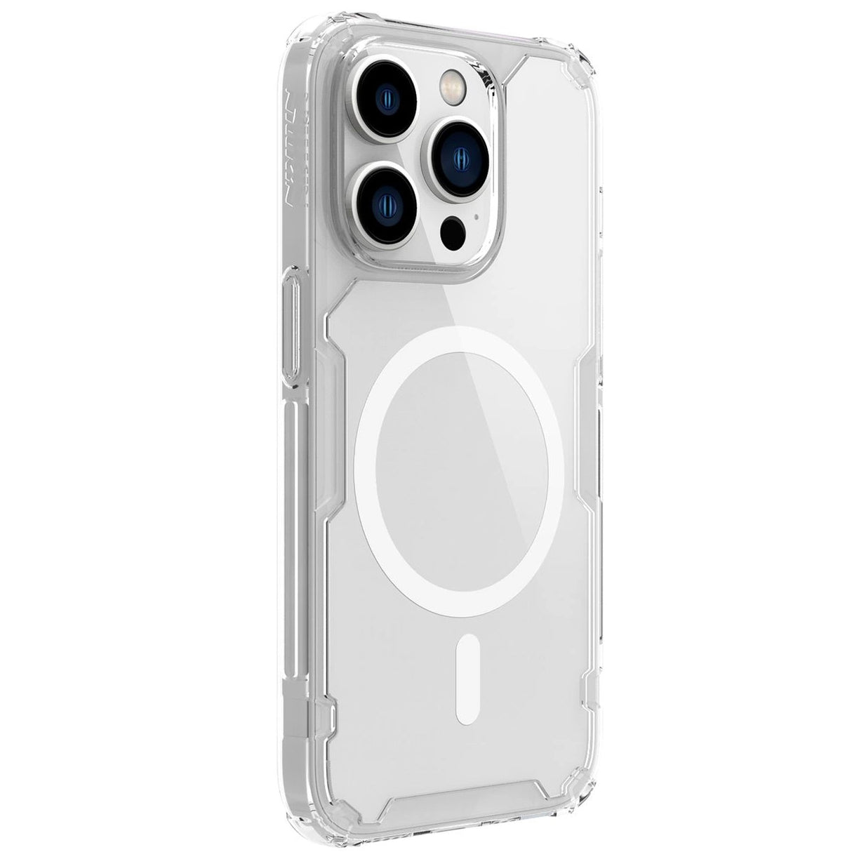 MagSafe hoesje voor Apple iPhone 16, Nillkin, Nature Pro, Transparant