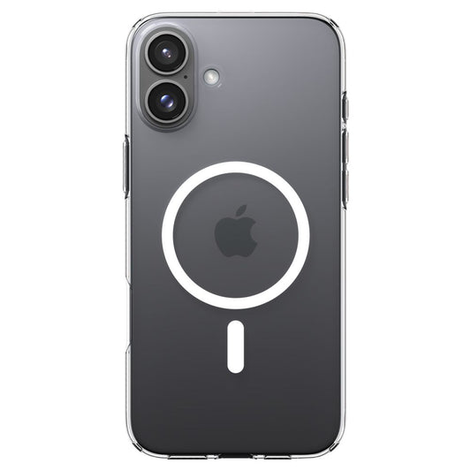 MagSafe hoesje voor Apple iPhone 16, Spigen, Liquid Crystal, Transparant ACS08390
