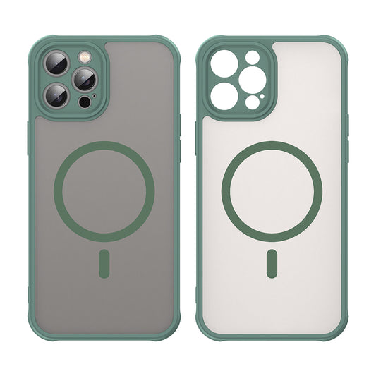 MagSafe-hoes voor Apple iPhone 12 Pro, Techsuit, HaloFrost II, Groen