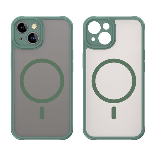 MagSafe-hoes voor Apple iPhone 13, Techsuit, HaloFrost II, Groen