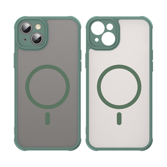 MagSafe-hoes voor Apple iPhone 14 Plus, Techsuit, HaloFrost II, Groen