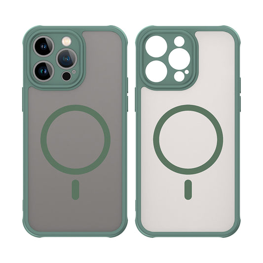 MagSafe-hoes voor Apple iPhone 14 Pro Max, Techsuit, HaloFrost II, Groen