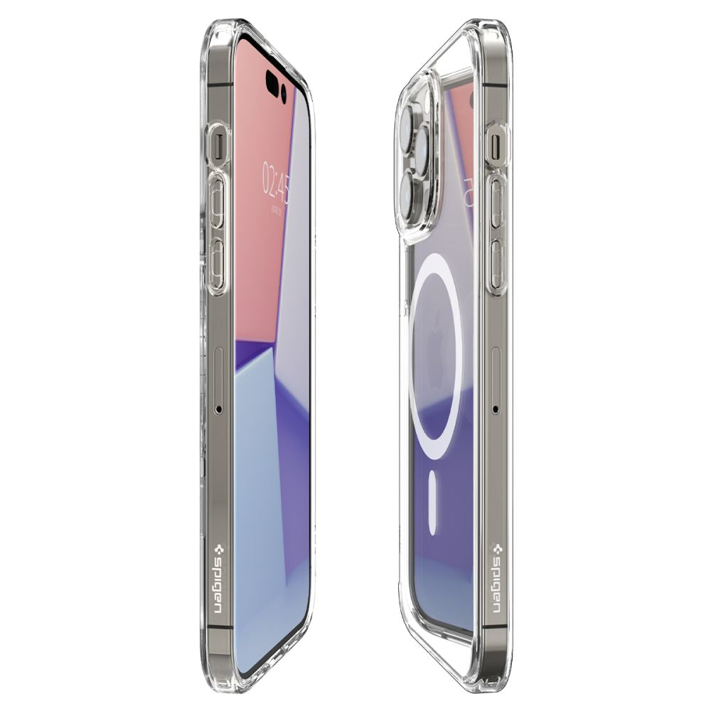 MagSafe Case for Apple iPhone 14 Pro, Spigen, Ultra Hybrid, White