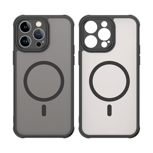 MagSafe-hoesje voor Apple iPhone 14 Pro, Techsuit, HaloFrost II, Zwart
