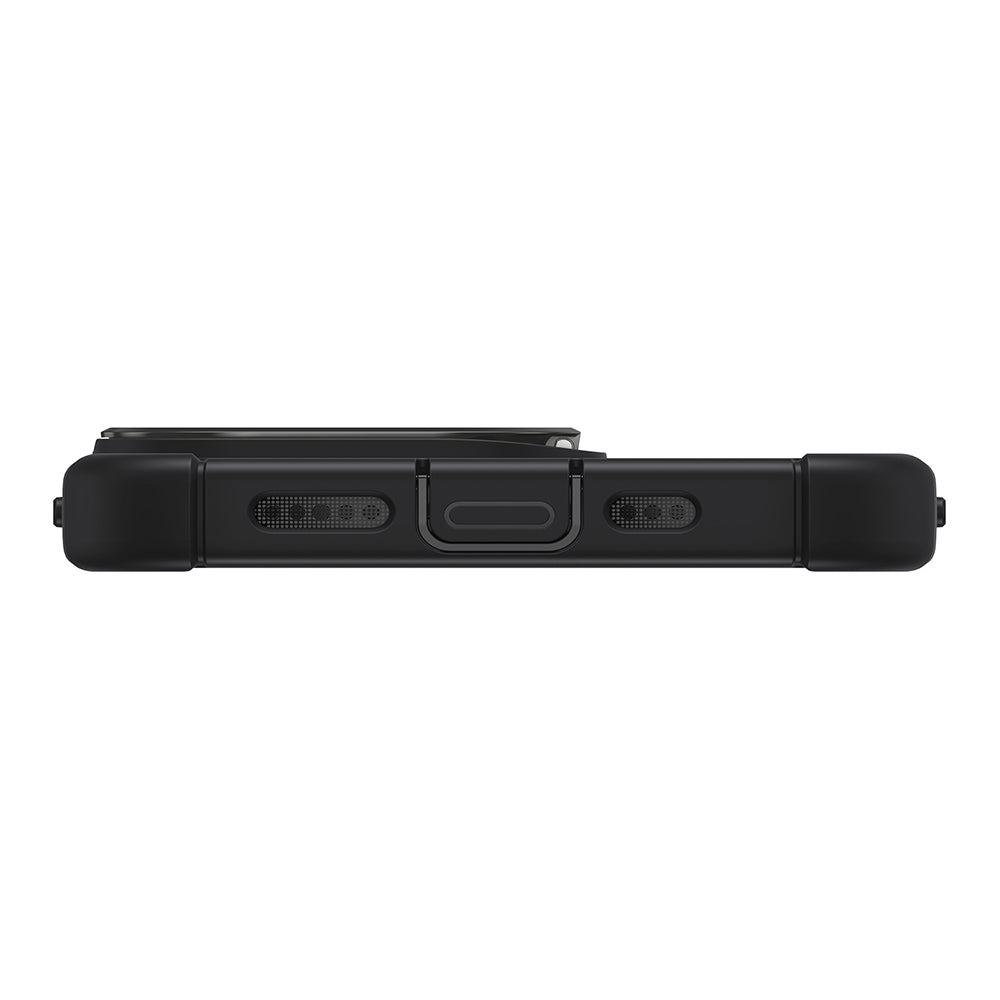 MagSafe hoes voor Apple iPhone 15 Plus, ESR, Armor Tough Kickstand, Transparant Marineblauw