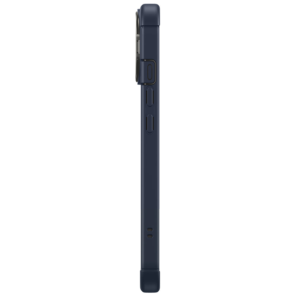 MagSafe hoes voor Apple iPhone 15 Plus, ESR, Armor Tough Kickstand, Transparant Marineblauw