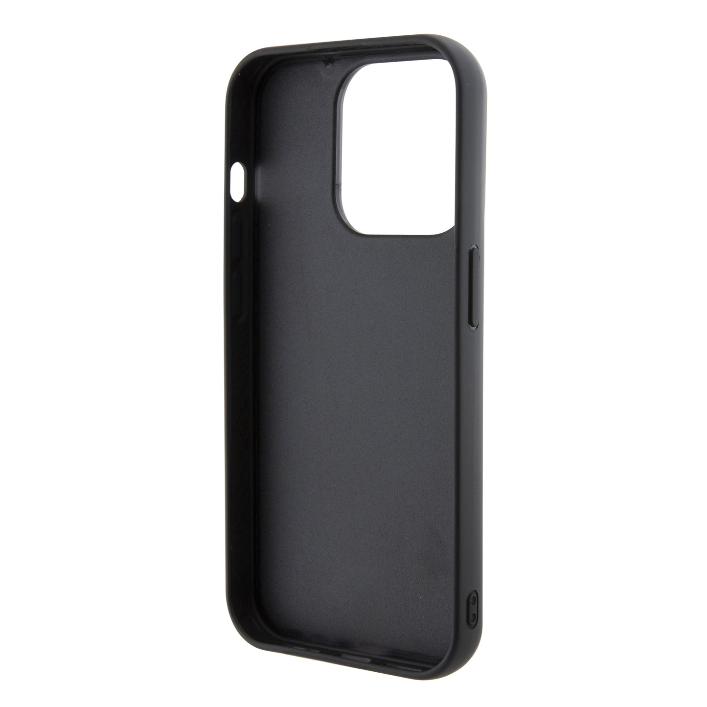 MagSafe hoes voor Apple iPhone 15 Pro, Karl Lagerfeld, Saffiano Gripstand Karl & Choupette, Zwart