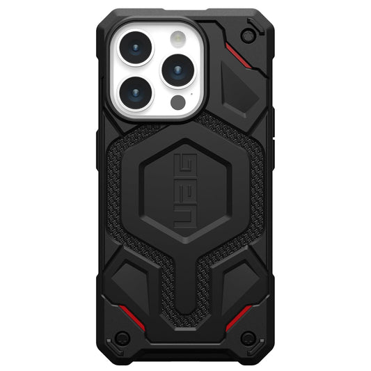 MagSafe-hoes voor Apple iPhone 15 Pro, Urban Armor Gear, Monarch Pro Kevlar, Zwart