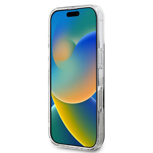 MagSafe hoesje voor Apple iPhone 16 Pro, Guess, IML 4G, Zwart