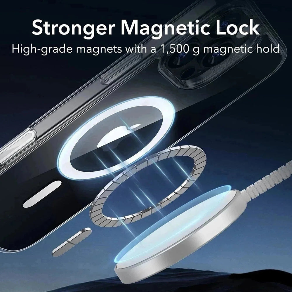 MagSafe hoes voor Apple iPhone 16 Pro Max, ESR, Classic Hybrid Slide, Satijnzwart