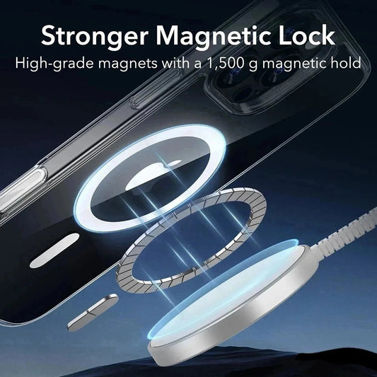 MagSafe hoes voor Apple iPhone 16 Pro Max, ESR, Classic Hybrid Slide, Satijnzwart