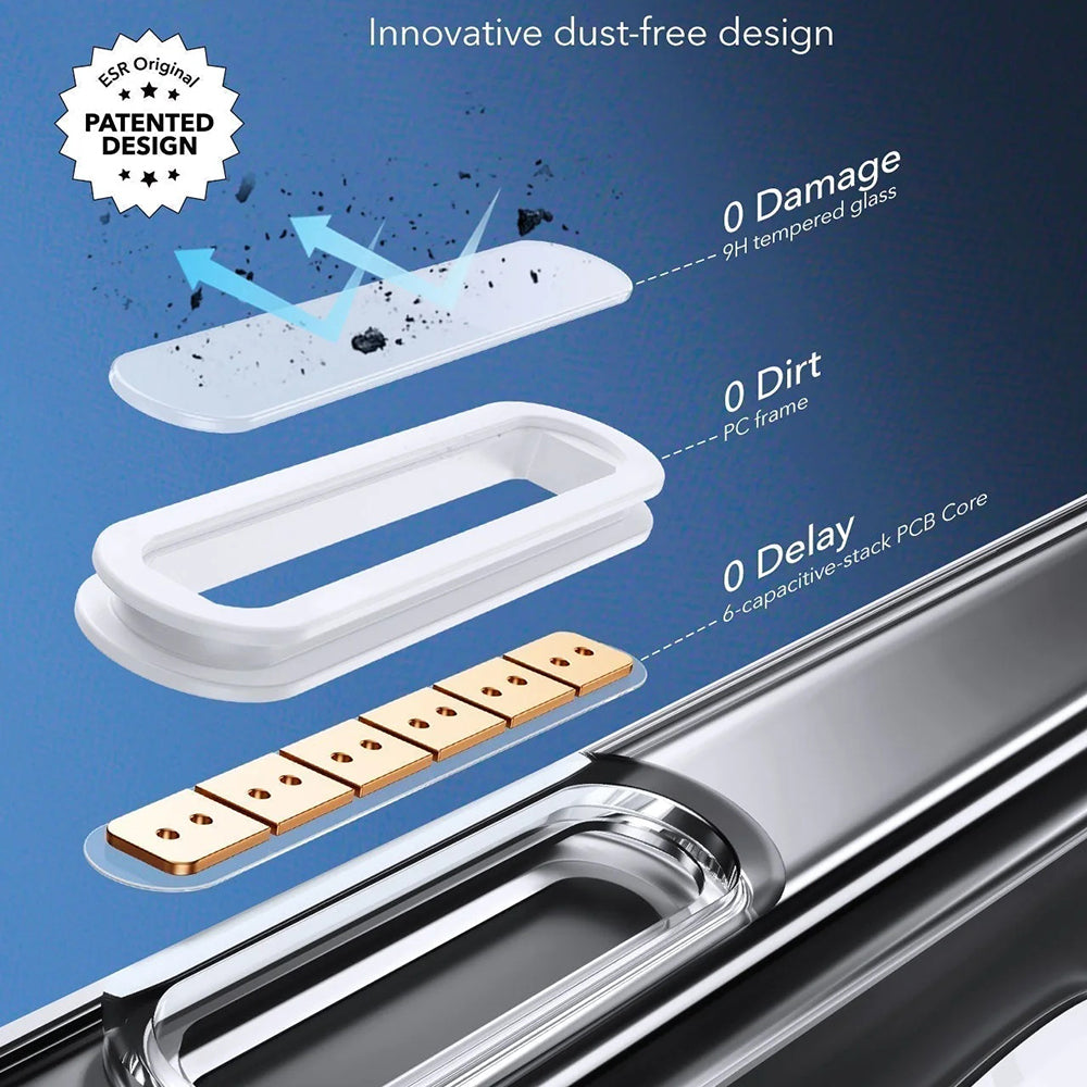 MagSafe hoes voor Apple iPhone 16 Pro Max, ESR, Classic Hybrid Slide, Satijnzwart