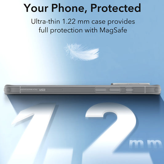 MagSafe hoes voor Apple iPhone 16 Pro Max, ESR, Zero, Satijngrijs