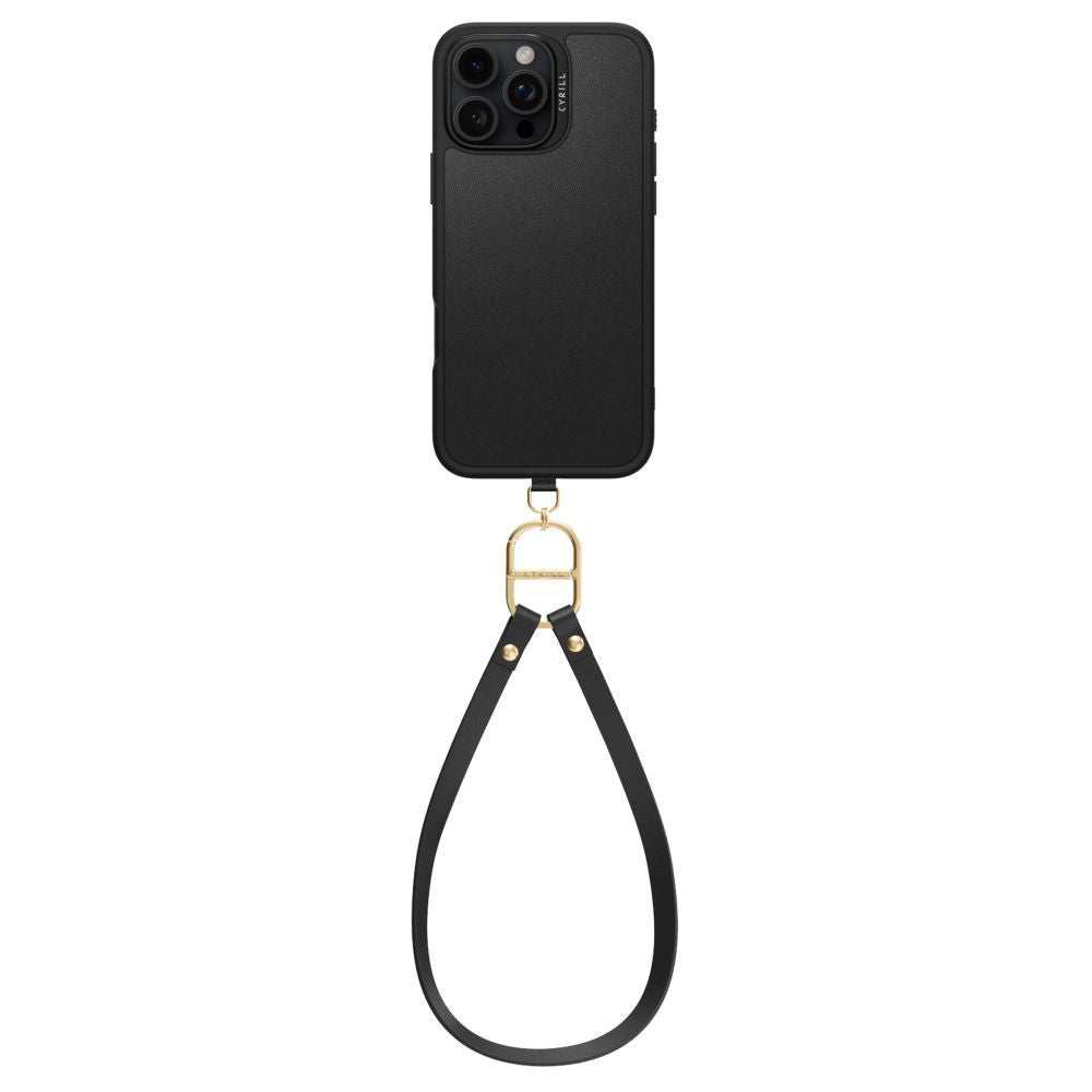 MagSafe Case for Apple iPhone 16 Pro Max, Spigen, Cyrill Kajuk Classic Charm, Black