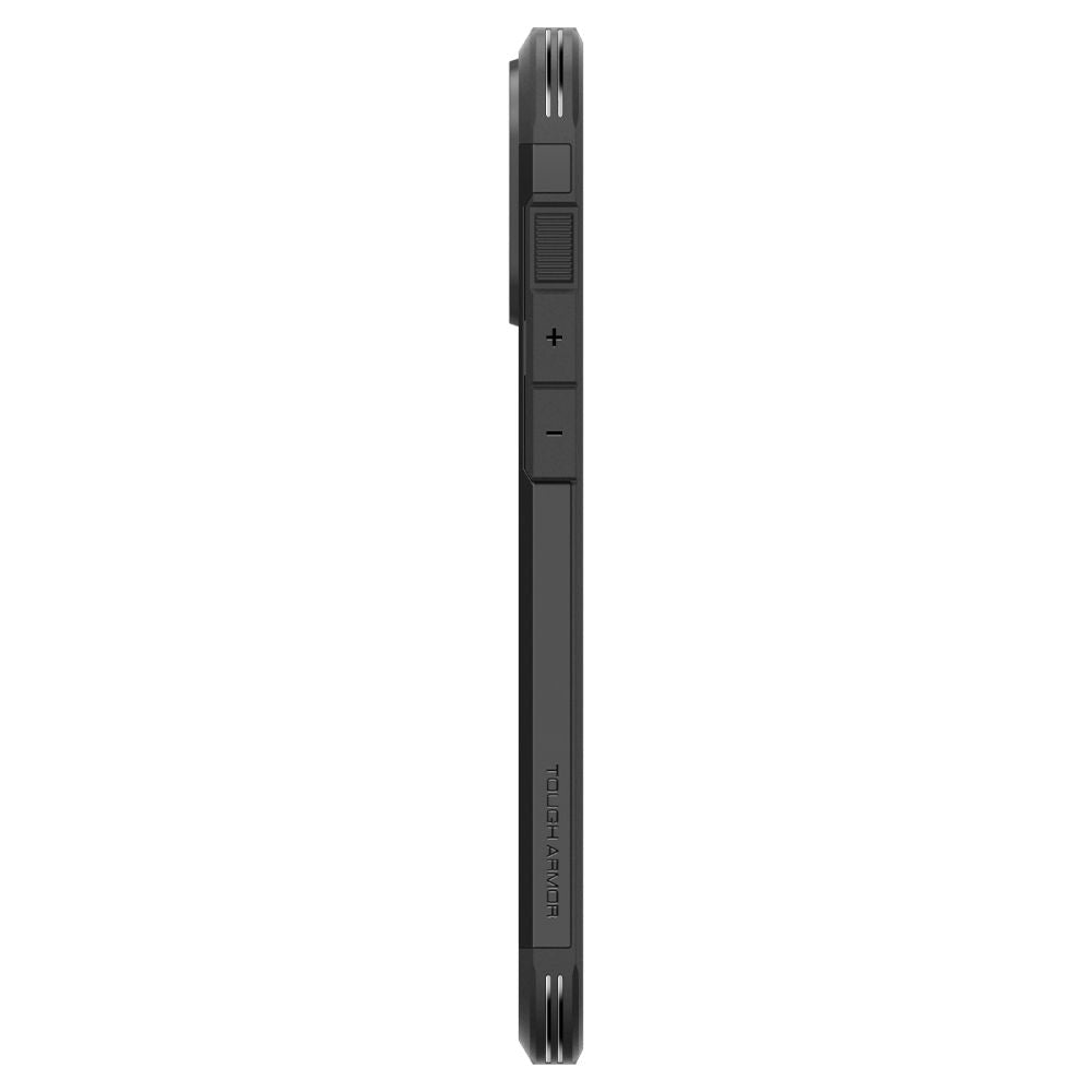 MagSafe hoesje voor Apple iPhone 16 Pro Max, Spigen, Tough Armor, Zwart