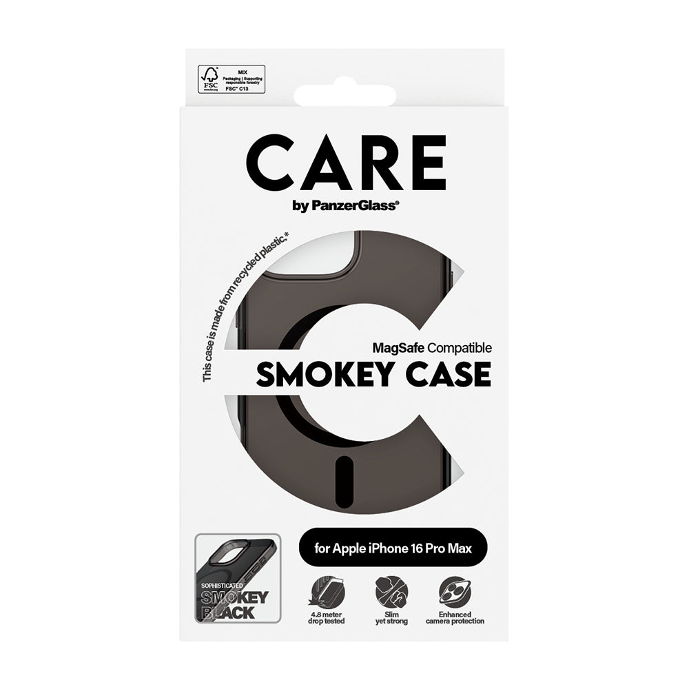 MagSafe hoesje voor Apple iPhone 16 Pro, PanzerGlass, Care Urban Combat, Zwart