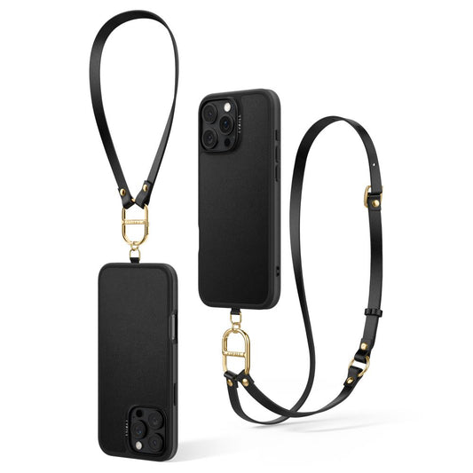 MagSafe hoesje voor Apple iPhone 16 Pro, Spigen, Cyrill Kajuk Classic Charm, Zwart