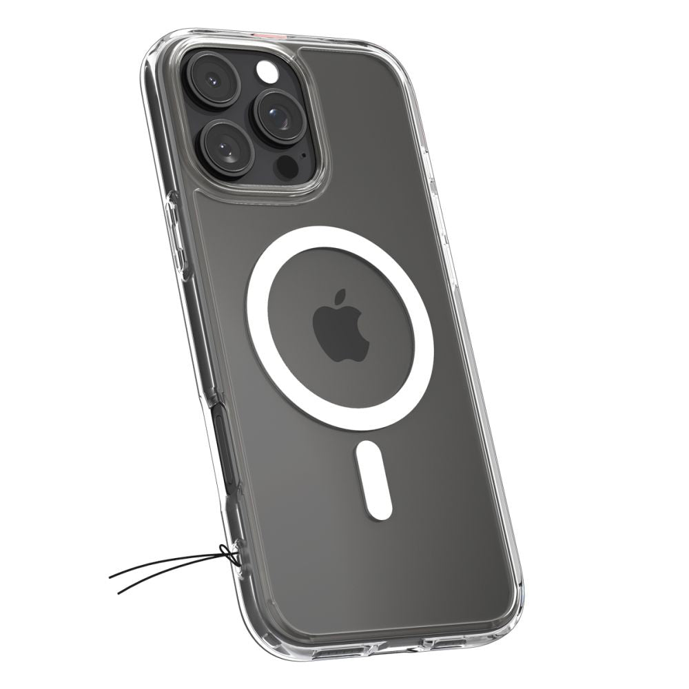MagSafe hoesje voor Apple iPhone 16 Pro, Spigen, Ultra Hybrid, Wit ACS08129