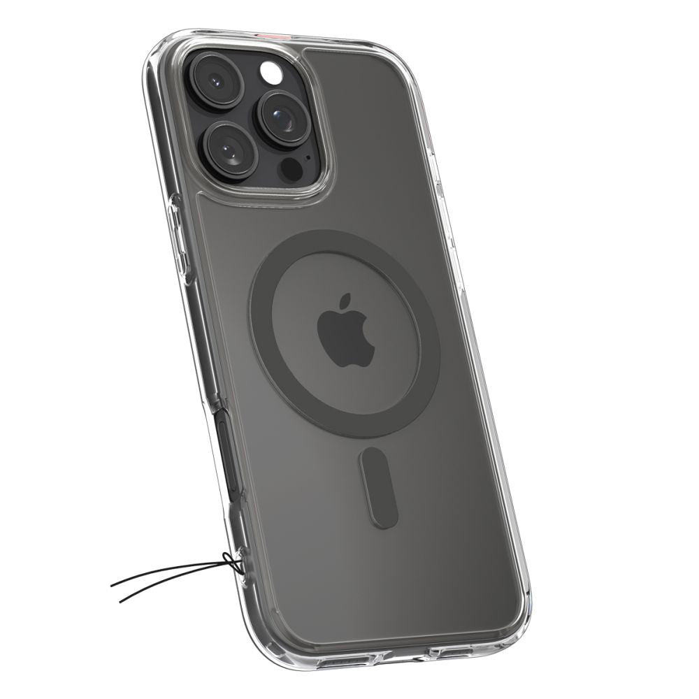 MagSafe hoesje voor Apple iPhone 16 Pro, Spigen, Ultra Hybrid, Zwart