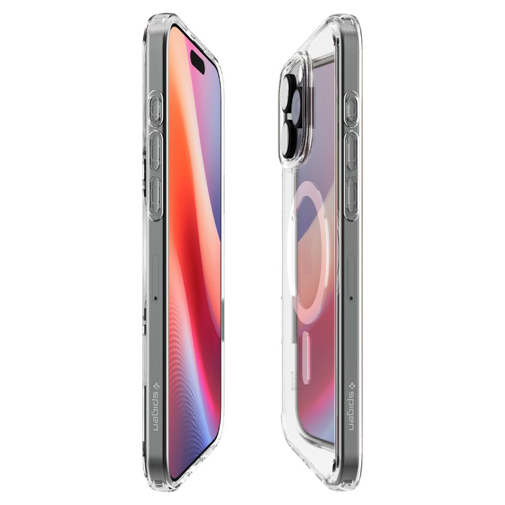 MagSafe-hoesje voor Apple iPhone 16 Pro, Spigen, Ultra Hybrid T, Wit ACS08512