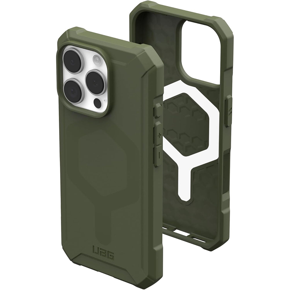 MagSafe Case for Apple iPhone 16 Pro, Urban Armor Gear, Essential Armor, Green
