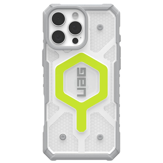 MagSafe-hoes voor Apple iPhone 16 Pro, Urban Armor Gear, Pathfinder Clear, Groen