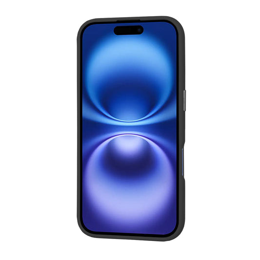 MagSafe hoes voor Apple iPhone 16, Techsuit, HaloFrost, Zwart