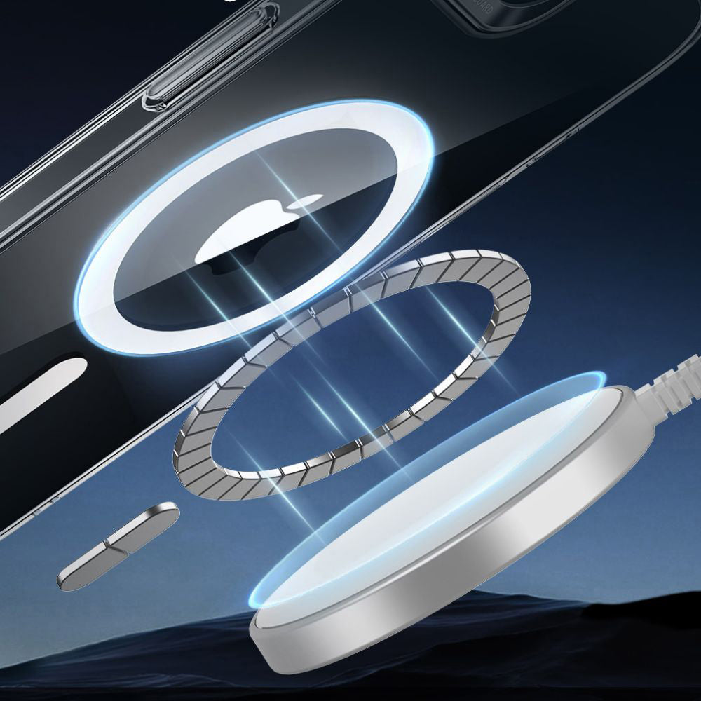 MagSafe hoesje voor Apple iPhone 17e / 16e, ESR, Classic Hybrid, Transparant