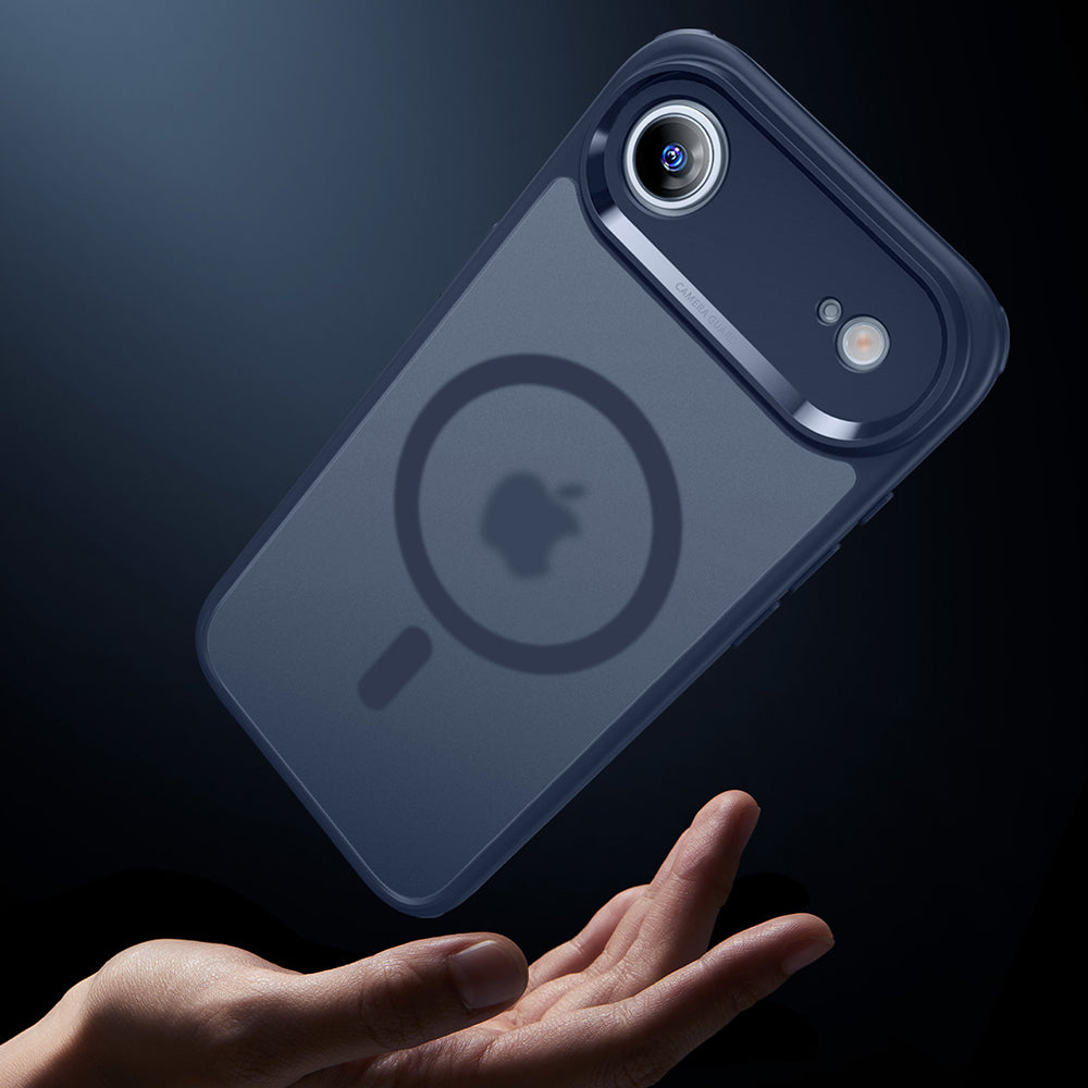MagSafe hoesje voor Apple iPhone 17 Air, ESR, Classic Hybrid, Satijnblauw