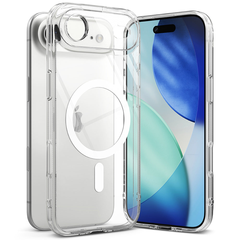 MagSafe hoesje voor Apple iPhone 17 Air, Ringke, Fusion, Transparant