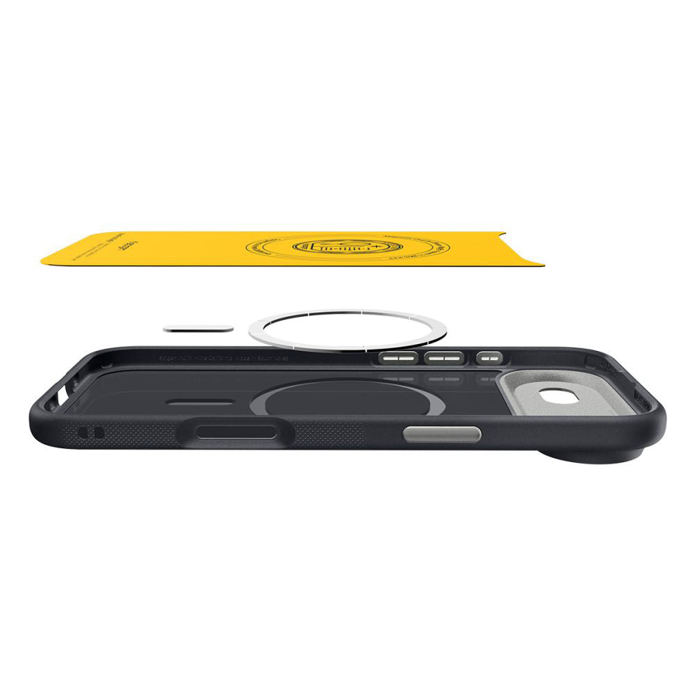MagSafe hoesje voor Apple iPhone 17 Air, Spigen, Caseology Nano Pop, Zwart ACS10301
