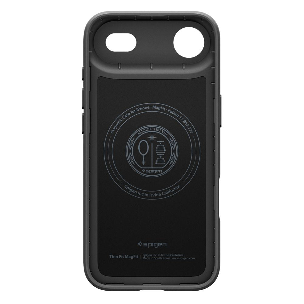 MagSafe hoesje voor Apple iPhone 17 Air, Spigen, Thin Fit, Zwart ACS10306