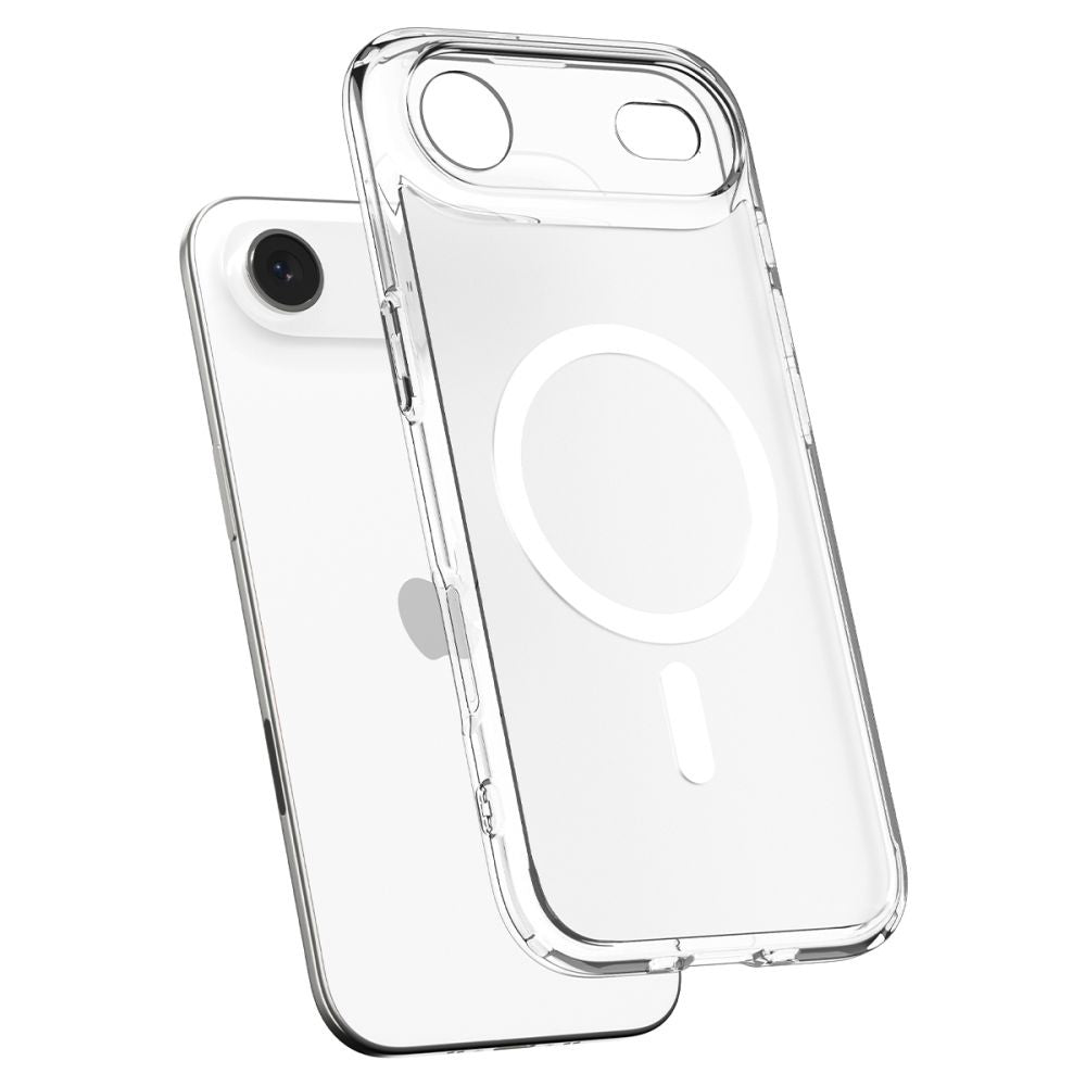 MagSafe hoesje voor Apple iPhone 17 Air, Spigen, Ultra Hybrid, Satijn Wit ACS10317