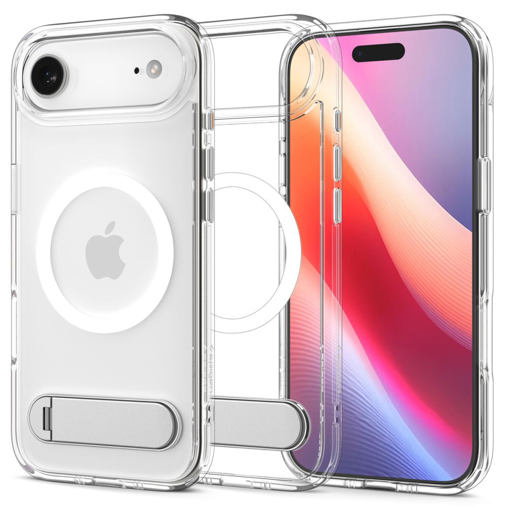 MagSafe hoesje voor Apple iPhone 17 Air, Spigen, Ultra Hybrid S, Transparant ACS09926