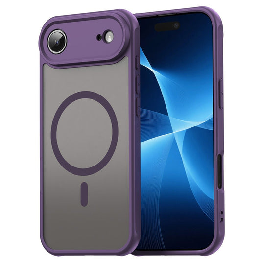 MagSafe hoesje voor Apple iPhone 17 Air, Techsuit, HaloFrost II, Paars