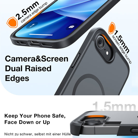 MagSafe hoesje voor Apple iPhone 17 Air, Torras, Guardian, Transparant