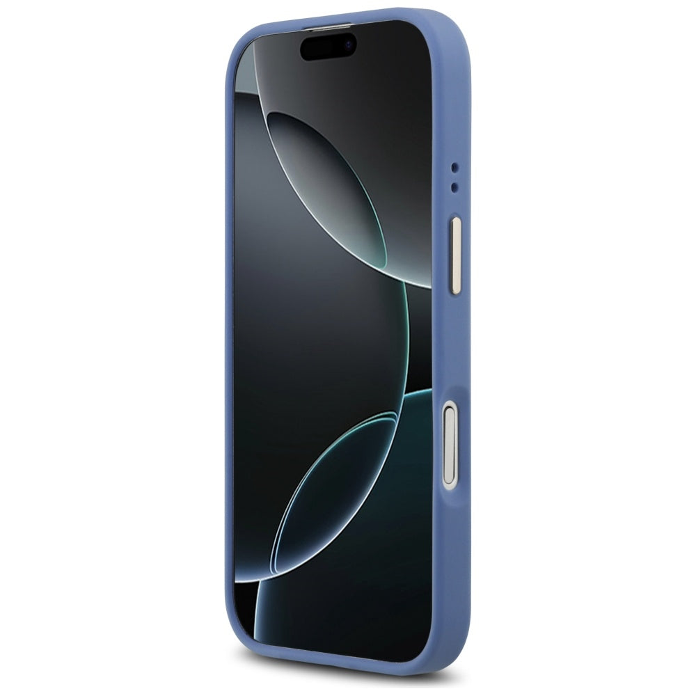 MagSafe hoesje voor Apple iPhone 17, Guess, 4G Classic, Blauw