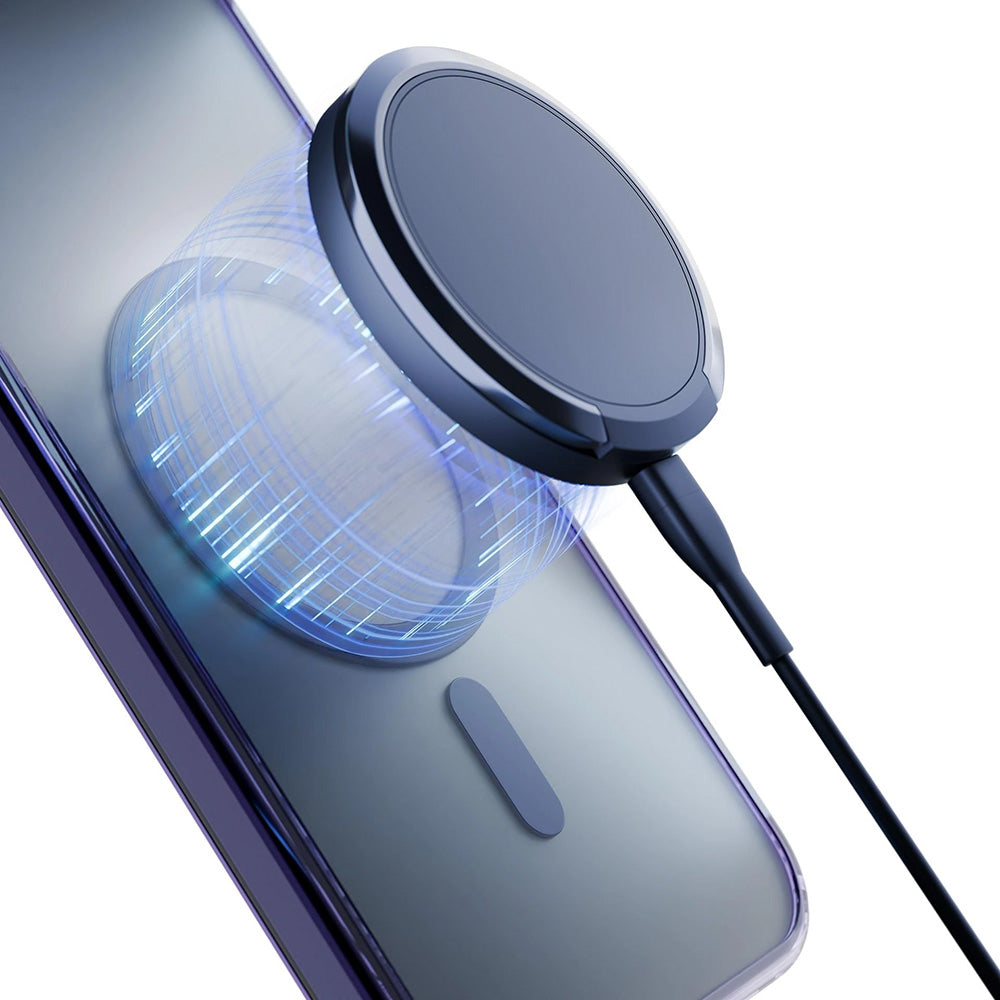MagSafe hoes voor Apple iPhone 17 Pro, 3MK, Frosty MagCase, Paars