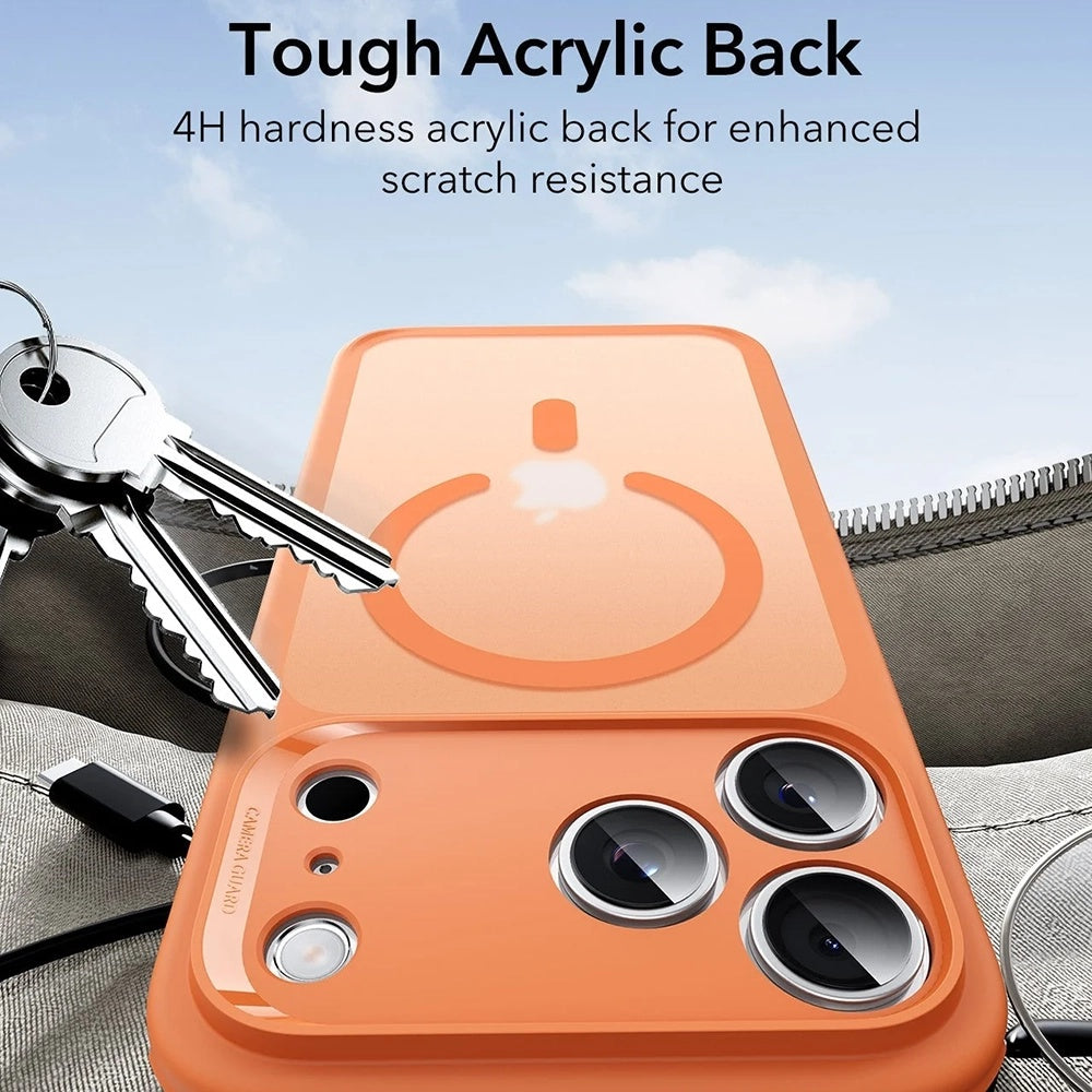 MagSafe hoes voor Apple iPhone 17 Pro, ESR, Classic Hybrid, Satijn Oranje