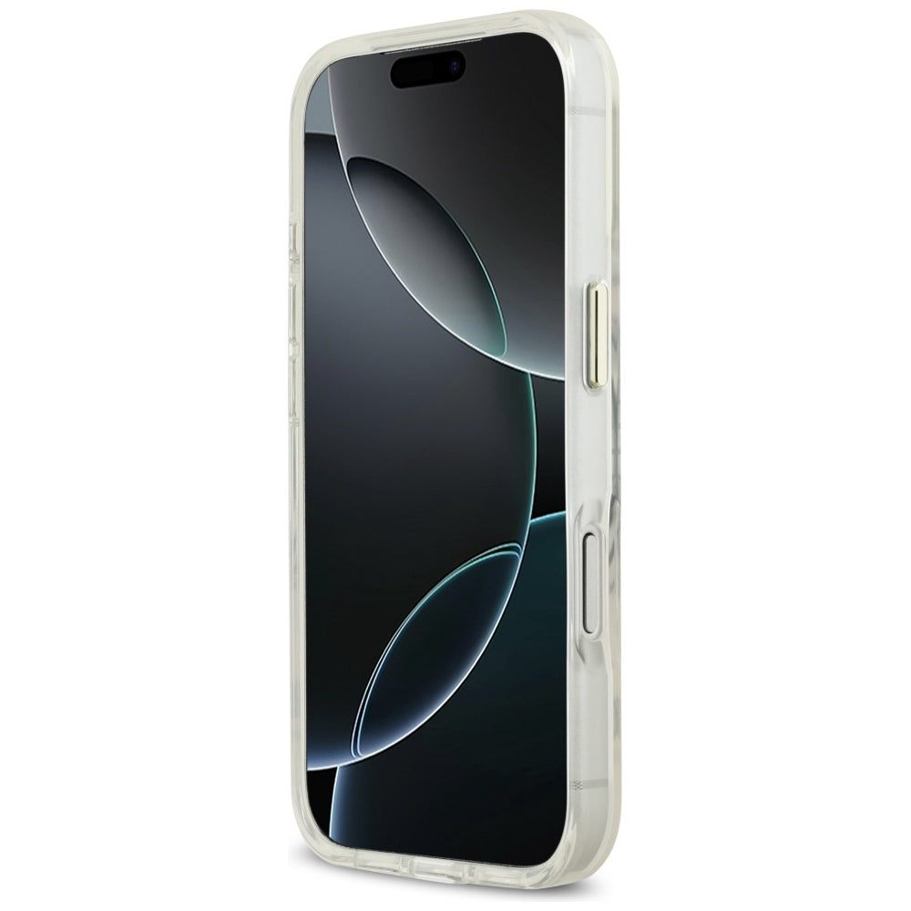 MagSafe hoesje voor Apple iPhone 17 Pro Max, Guess, Metal Outline, Goud