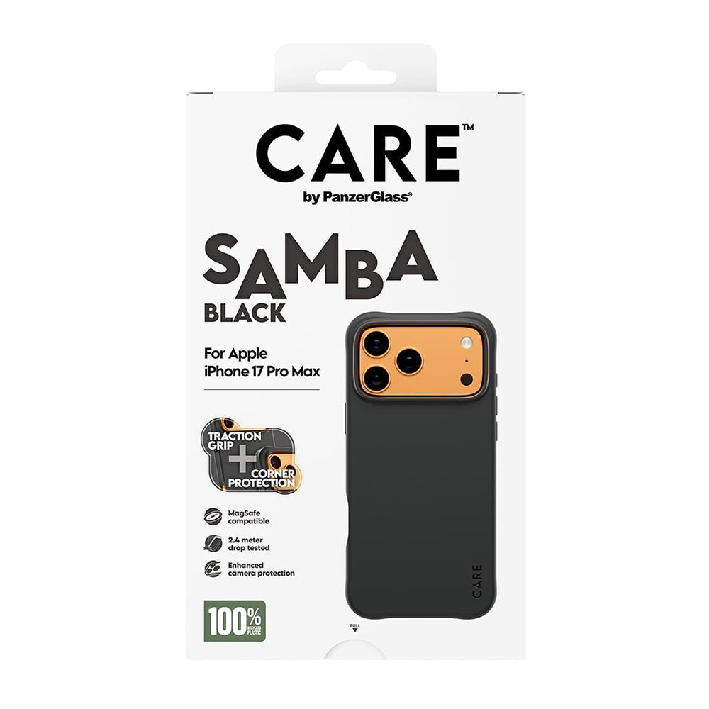 MagSafe hoes voor Apple iPhone 17 Pro Max, PanzerGlass, Care Fashionable, Zwart