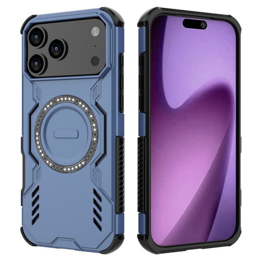 MagSafe hoesje voor Apple iPhone 17 Pro Max, Techsuit, ArmorMag, Blauw