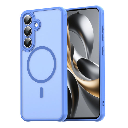 MagSafe hoesje voor Apple iPhone 17 Pro Max, Techsuit, HaloFrost II, Blauw