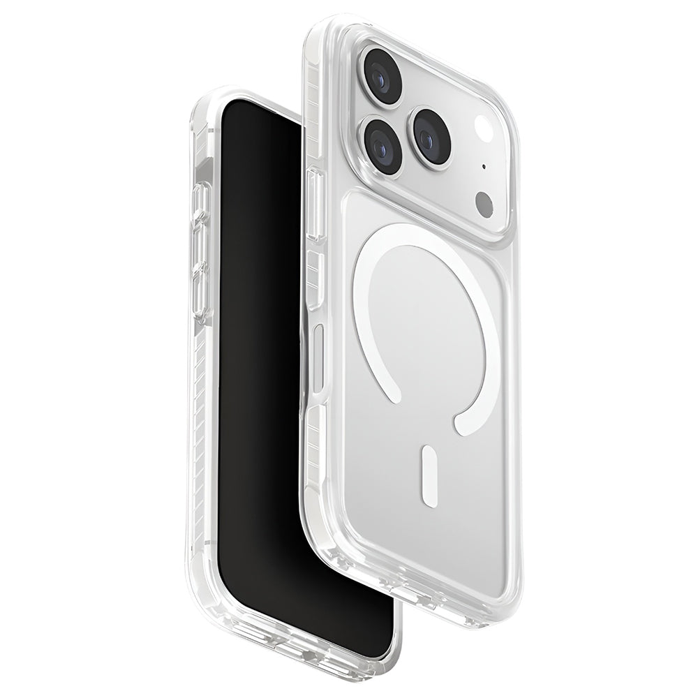 MagSafe hoes voor Apple iPhone 17 Pro Max, UNIQ, Combat MagClick, Wit