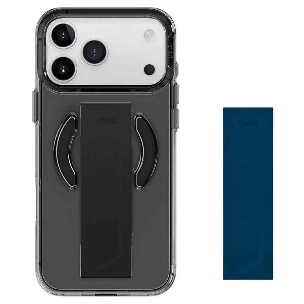 MagSafe hoes voor Apple iPhone 17 Pro Max, UNIQ, Heldro Air MagClick, Zwart