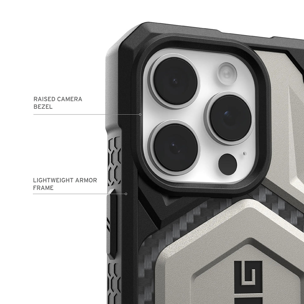 MagSafe hoes voor Apple iPhone 17 Pro Max, Urban Armor Gear, Monarch Pro, Gri