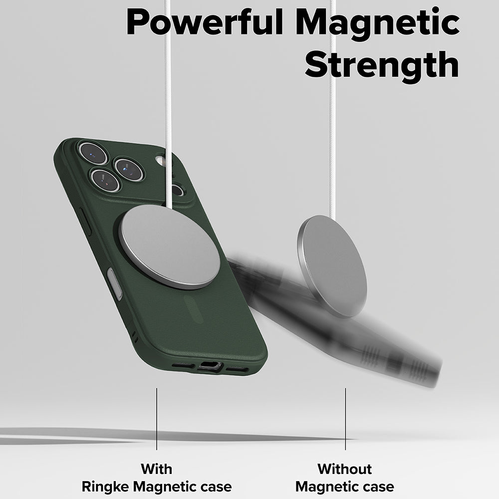 MagSafe-hoesje voor Apple iPhone 17 Pro, Ringke, Onyx, Donkergroen